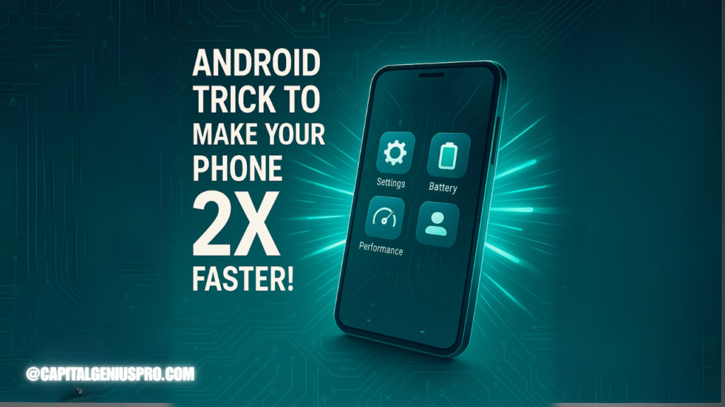 Android trick to make phone 2x faster